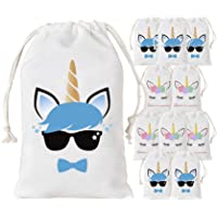 Los mejores  - Kreatwow Unicornio para Bolsos de Fiesta para niños- niñas- artículos de Fiesta de cumpleaños- Paquete de 12